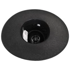 Stetson Atacama Shantung Straw Fedora Hat - Black -ChicHeadwear Haven 427950