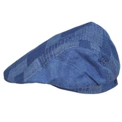 Stetson Shiloh Patchwork Denim Cotton Ivy Cap -ChicHeadwear Haven 427983