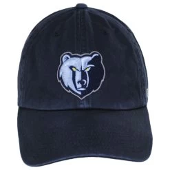 '47 BRAND Memphis Grizzlies NBA Clean Up Strapback Baseball Cap Dad Hat
