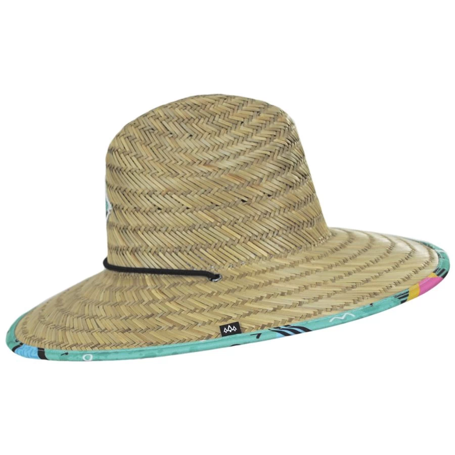 Youth Bel Air Straw Lifeguard Hat 4 Youth Bel Air Straw Lifeguard Hat - Image 2