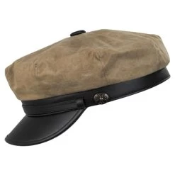 Rebel Wax Cotton Blend Motorcycle Cap 6 Rebel Wax Cotton Blend Motorcycle Cap -ChicHeadwear Haven 429140