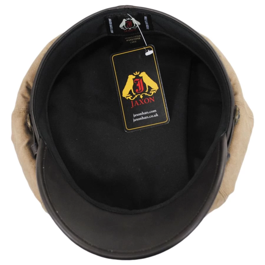 Rebel Wax Cotton Blend Motorcycle Cap 5 Rebel Wax Cotton Blend Motorcycle Cap - Image 3