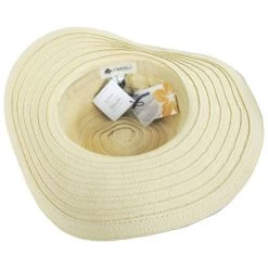 Perdido Braided Toyo Straw Swinger Sun Hat -ChicHeadwear Haven 429416