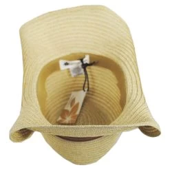 Nixie Braided Toyo Straw Western Hat -ChicHeadwear Haven 429551