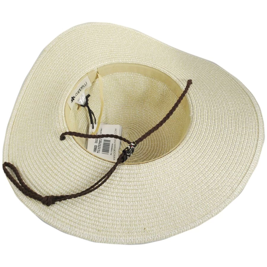 Merryl Braided Toyo Straw Swinger Sun Hat 5 Merryl Braided Toyo Straw Swinger Sun Hat - Image 3