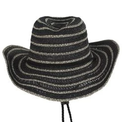 Samantha Braided Toyo Straw Western Hat