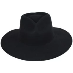Amore Heart Wool Felt Fedora Hat