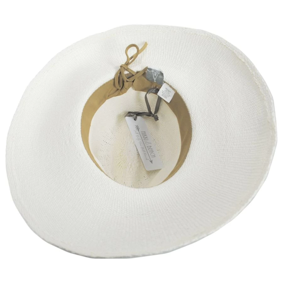 Naya Toyo Straw Fedora Hat 5 Naya Toyo Straw Fedora Hat - Image 3