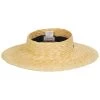 Joanna Wheat Straw Visor -ChicHeadwear Haven 430656