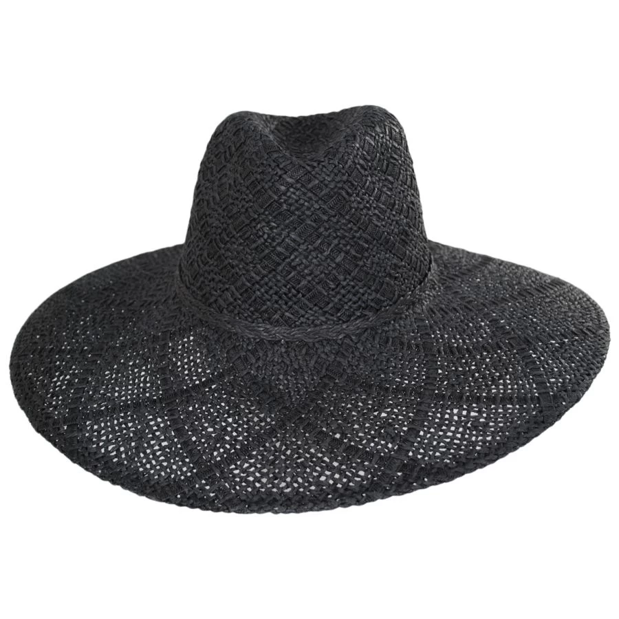 Sun Dialed Toyo Straw Fedora Hat 3 Sun Dialed Toyo Straw Fedora Hat