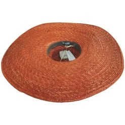 Milan Wide Brim Wheat Straw Boater Hat -ChicHeadwear Haven 431048