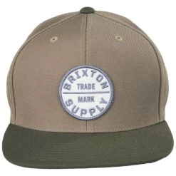 Oath III Snapback Baseball Cap - Taupe
