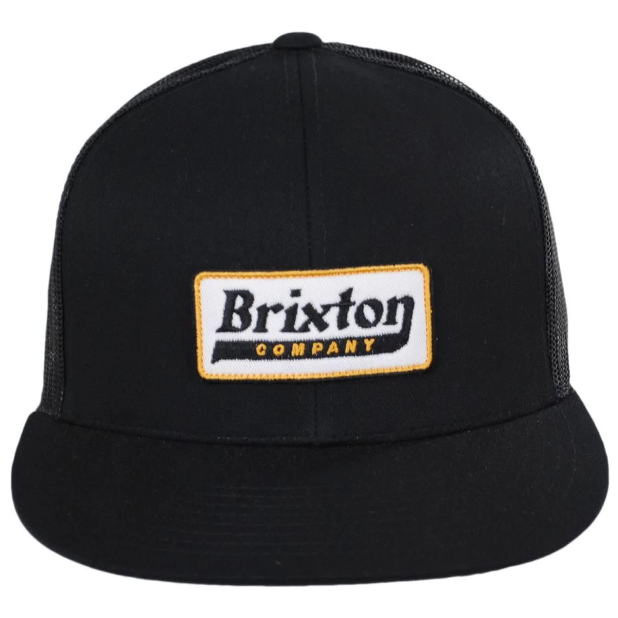 Steadfast HP Mesh Cotton Blend Trucker Snapback Baseball Cap 3 Steadfast HP Mesh Cotton Blend Trucker Snapback Baseball Cap