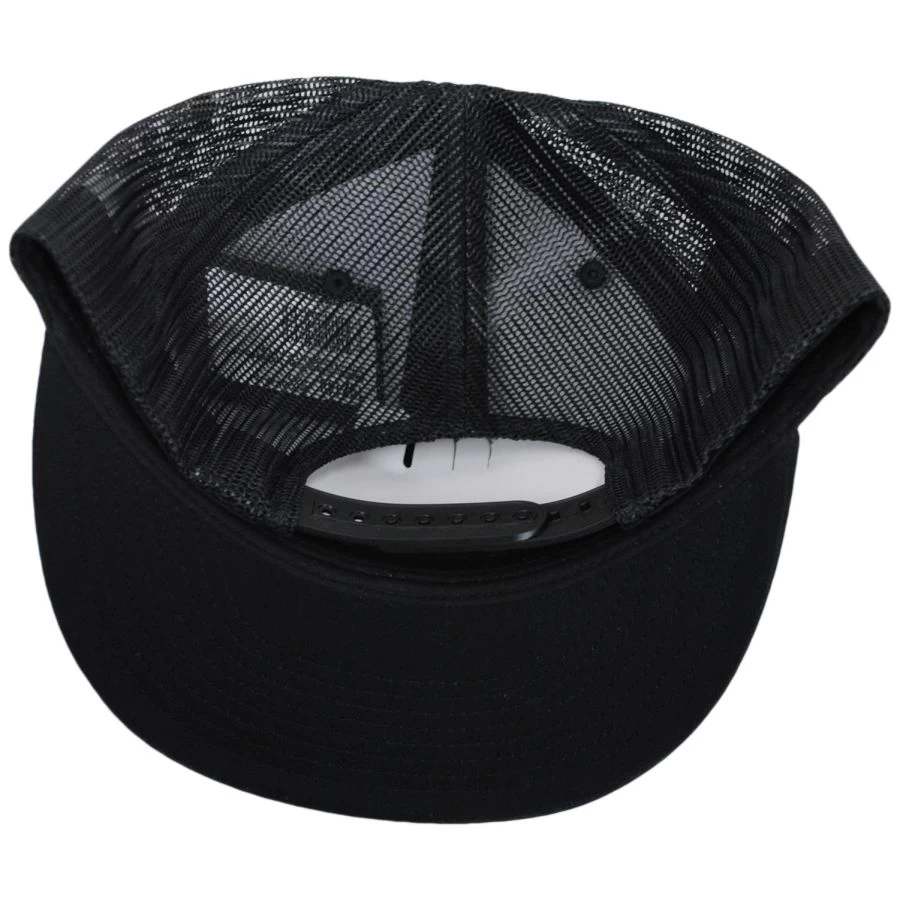 Steadfast HP Mesh Cotton Blend Trucker Snapback Baseball Cap 5 Steadfast HP Mesh Cotton Blend Trucker Snapback Baseball Cap - Image 3