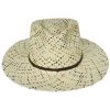 Shasta Panama Straw Fedora Hat -ChicHeadwear Haven 432446