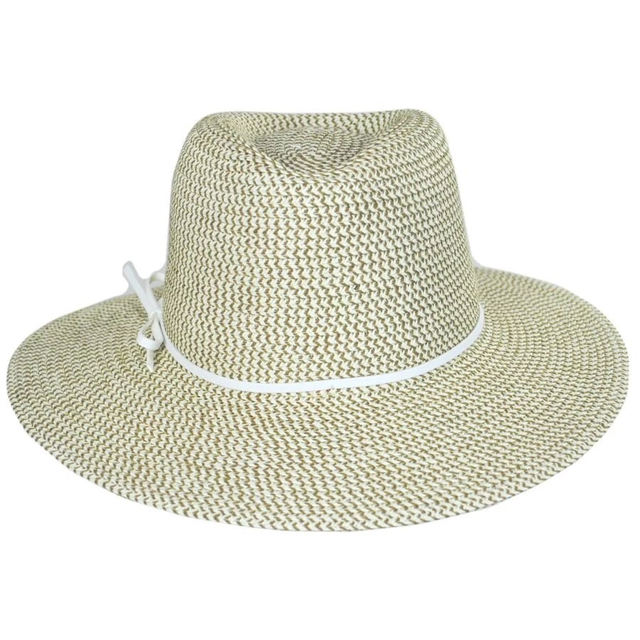 Esme Braided Toyo Straw Fedora Hat 3 Esme Braided Toyo Straw Fedora Hat