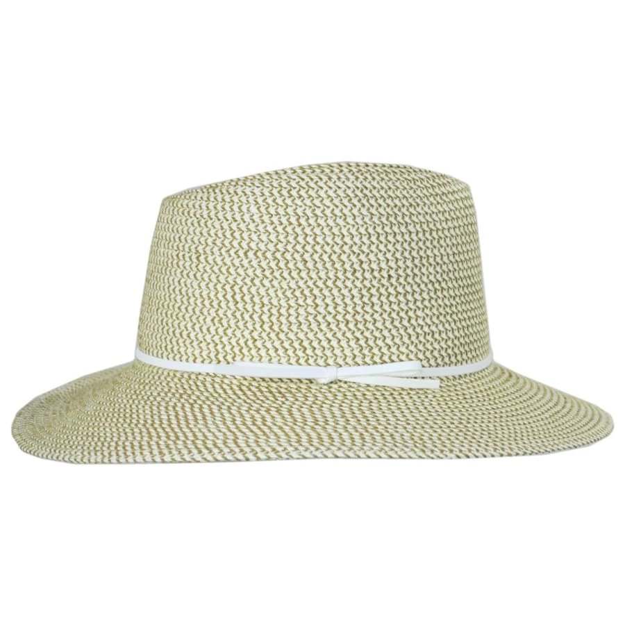 Esme Braided Toyo Straw Fedora Hat 4 Esme Braided Toyo Straw Fedora Hat - Image 2