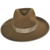 Reno Wool Felt Fedora Hat - Bronze -ChicHeadwear Haven 433265