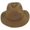 Wesley Wool Felt Floppy Fedora Hat - Bronze -ChicHeadwear Haven 433685