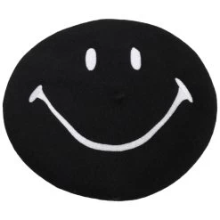 Smiley 50th Anniversary Wool Beret 6 Smiley 50th Anniversary Wool Beret -ChicHeadwear Haven 435071