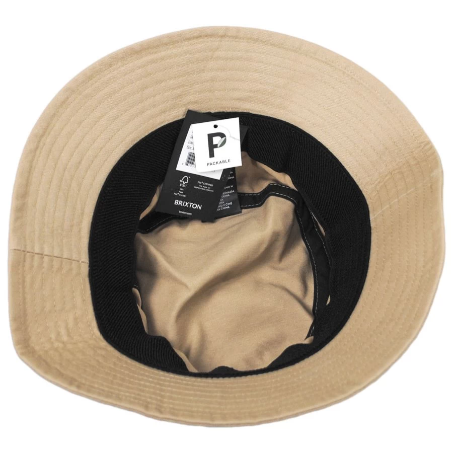 Beta Cotton Packable Bucket Hat - Desert 5 Beta Cotton Packable Bucket Hat - Desert - Image 3