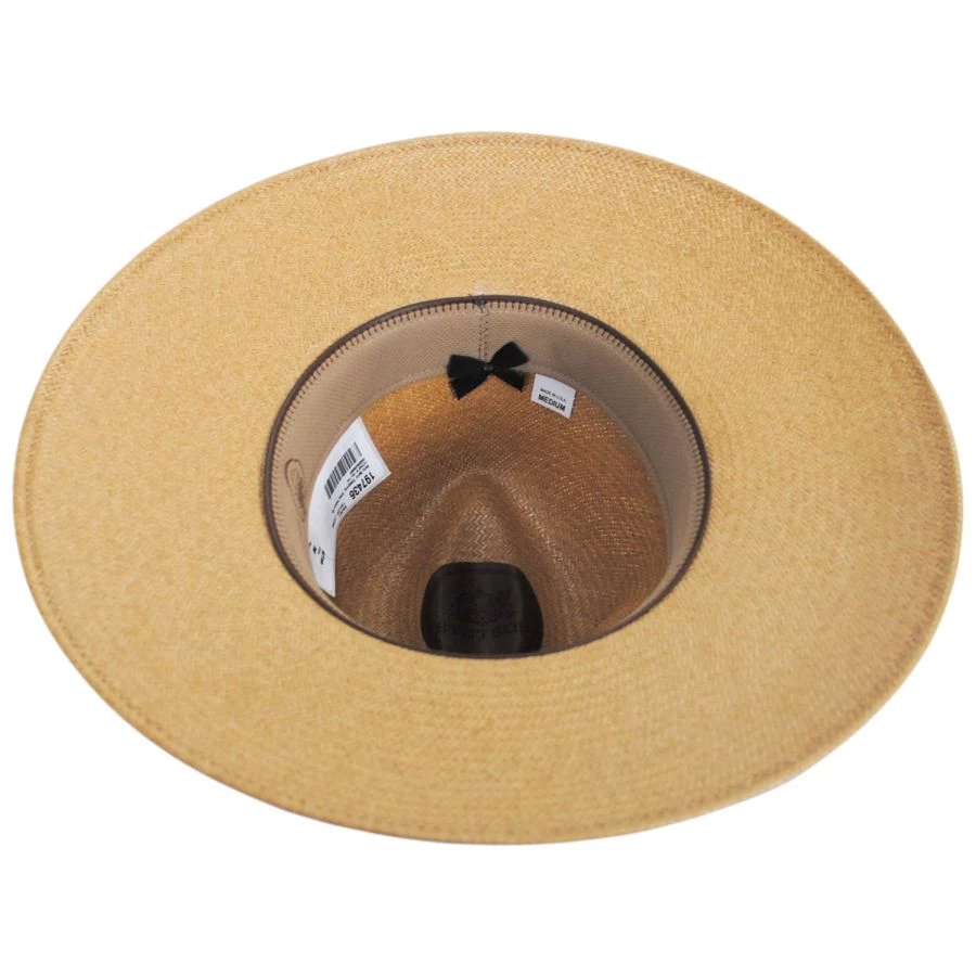 Stetson Hello Darlin' Shantung Straw Fedora Hat 5 Stetson Hello Darlin' Shantung Straw Fedora Hat - Image 3