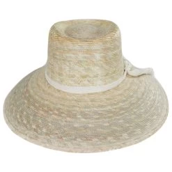 Gambler Palm Straw Lampshade Hat