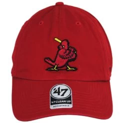 '47 BRAND St. Louis Cardinals MLB Cooperstown Clean Up Strapback Baseball Cap Dad Hat