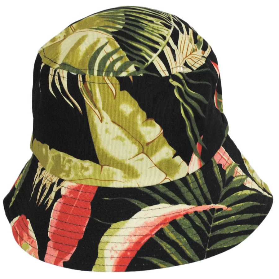 Hawaii Tropical Cotton Bucket Hat 3 Hawaii Tropical Cotton Bucket Hat