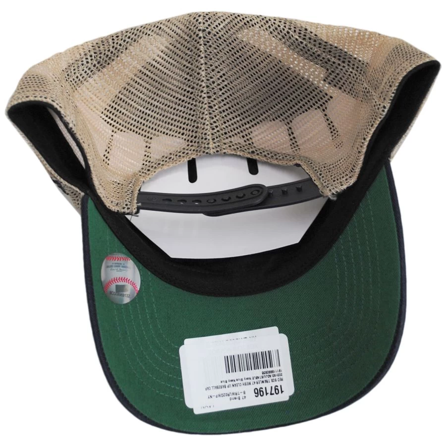 '47 BRAND Boston Red Sox Trawler 47 Mesh Clean Up Snapback Baseball Cap 5 '47 BRAND Boston Red Sox Trawler 47 Mesh Clean Up Snapback Baseball Cap - Image 3