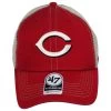 '47 BRAND Cincinnati Reds Trawler 47 Mesh Clean Up Snapback Baseball Cap 2 '47 BRAND Cincinnati Reds Trawler 47 Mesh Clean Up Snapback Baseball Cap -ChicHeadwear Haven 436733