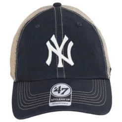 '47 BRAND New York Yankees Trawler 47 Mesh Clean Up Snapback Baseball Cap