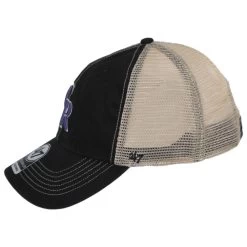 '47 BRAND Colorado Rockies Trawler 47 Mesh Clean Up Snapback Baseball Cap -ChicHeadwear Haven 436835