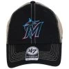 '47 BRAND Miami Marlins Trawler 47 Mesh Clean Up Snapback Baseball Cap -ChicHeadwear Haven 437156