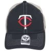 '47 BRAND Minnesota Twins Trawler 47 Mesh Clean Up Snapback Baseball Cap 2 '47 BRAND Minnesota Twins Trawler 47 Mesh Clean Up Snapback Baseball Cap -ChicHeadwear Haven 437174