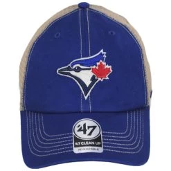 '47 BRAND Toronto Blue Jays Trawler 47 Mesh Clean Up Snapback Baseball Cap