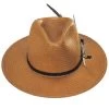 Stetson Juno Shantung Straw Fedora Hat