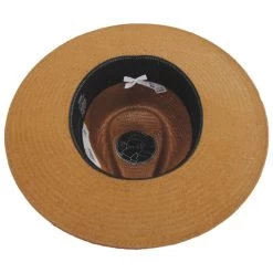 Stetson Juno Shantung Straw Fedora Hat -ChicHeadwear Haven 437540