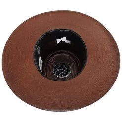 Stetson Tellus Shantung Straw Gambler Hat -ChicHeadwear Haven 437744