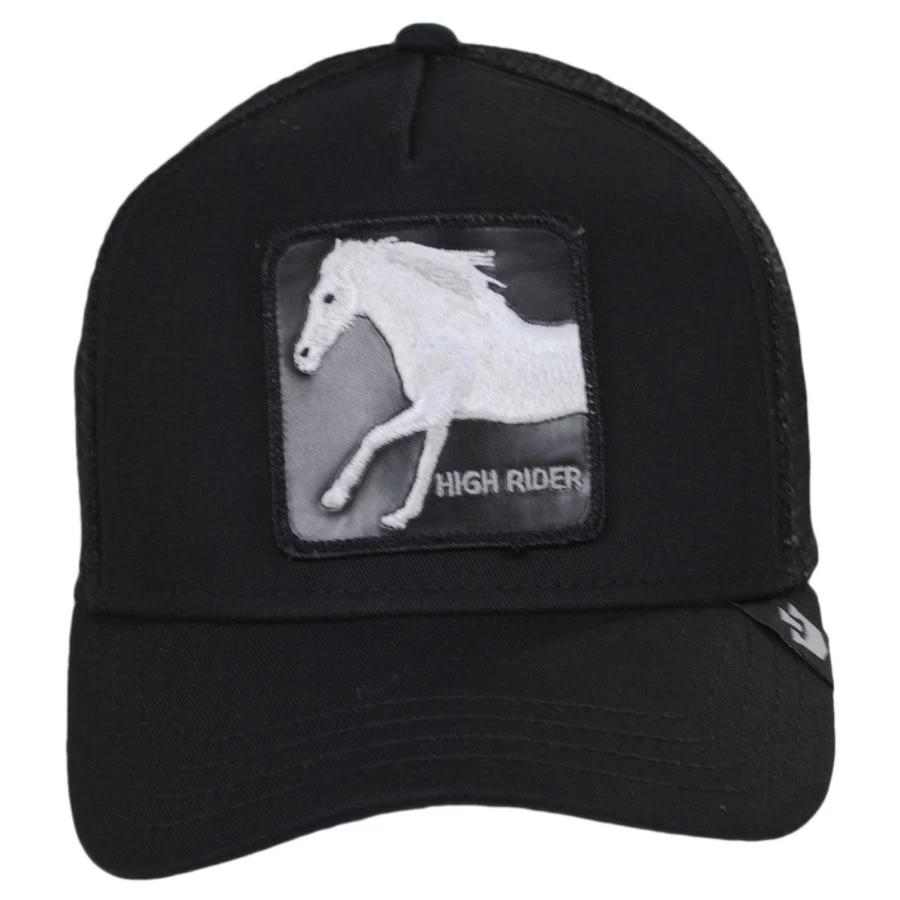 Goorin Bros Stallion Mesh Trucker Snapback Baseball Cap 3 Goorin Bros Stallion Mesh Trucker Snapback Baseball Cap