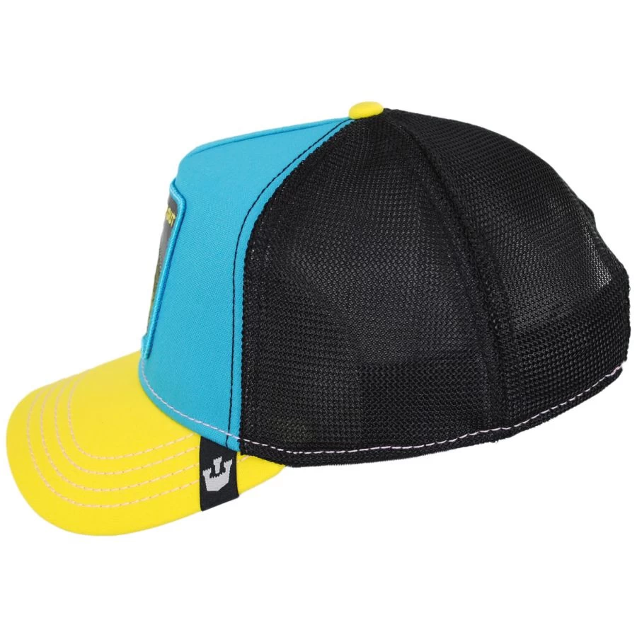 Goorin Bros Iguana Mesh Trucker Snapback Baseball Cap 4 Goorin Bros Iguana Mesh Trucker Snapback Baseball Cap - Image 2