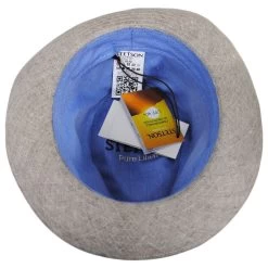 Stetson Linen Herringbone Trilby Fedora Hat 7 Stetson Linen Herringbone Trilby Fedora Hat -ChicHeadwear Haven 440022