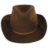 Duke Wool Felt Cowboy Hat - Coffee -ChicHeadwear Haven 440240