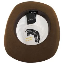 Duke Wool Felt Cowboy Hat - Coffee -ChicHeadwear Haven 440246