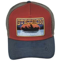 Stetson American Heritage Canoe Trucker Snapback Ball Cap