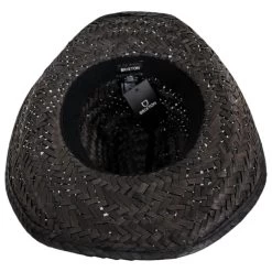 Houston Rush Straw Cowboy Hat - Black -ChicHeadwear Haven 440919
