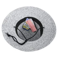 Ellen Toyo Braid Straw Bucket Hat -ChicHeadwear Haven 441090