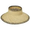 Versilia Raffia Straw Crownless Hat 1 Versilia Raffia Straw Crownless Hat -ChicHeadwear Haven 441260