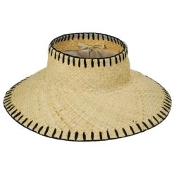 Versilia Raffia Straw Crownless Hat