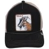 Goorin Bros Goat Mesh Trucker Snapback Baseball Cap - Charcoal 1 Goorin Bros Goat Mesh Trucker Snapback Baseball Cap - Charcoal -ChicHeadwear Haven 442097